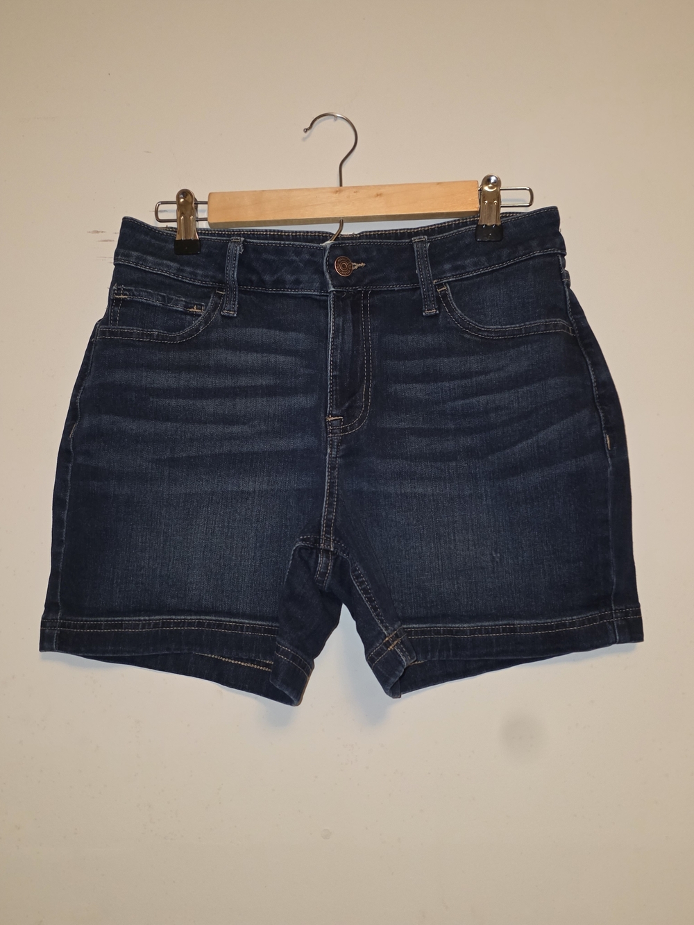 Maurices Dark Indigo Denim Jean Shorts